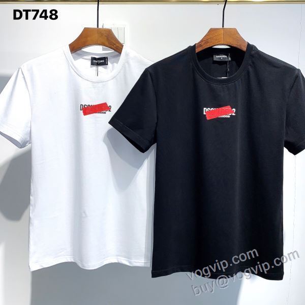 ディースクエアード スーパーコピー 激安 NXZDS062 半袖Tシャツ 2色可選 2025爆発的通販
