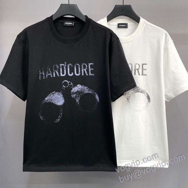 ディースクエアード DSQUARED2コピー NXZDS070 半袖Tシャツ 2色可選 2025格安通販