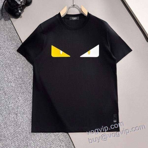 今一番HOTな新品 フェンディ スーパーコピー 激安 半袖Tシャツ 2色可選 2025年モデル入荷