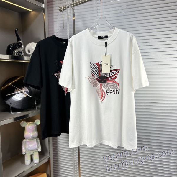 フェンディ スーパーコピー 2025最新入荷 半袖Tシャツ 2色可選 大人気アイテム！入手困難