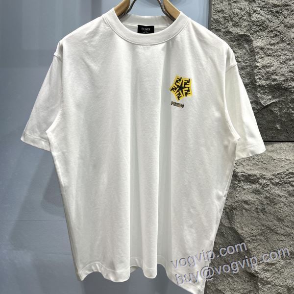 フェンディ FENDI 2025超激得大人気 VOGコピー 半袖Tシャツ ファッション 人気