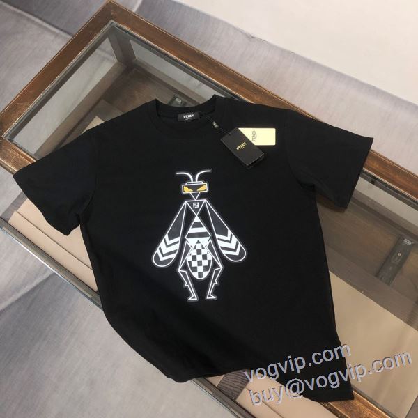 半袖Tシャツ フェンディ スーパーコピー 激安 2025格安通販 2色可選 大好評?