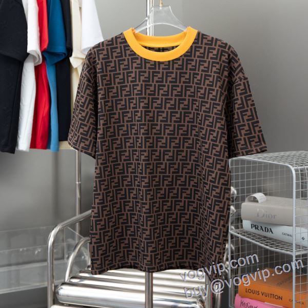 2025数量限定格安 フェンディ コピー 半袖Tシャツ 3色可選 絶対オススメ?