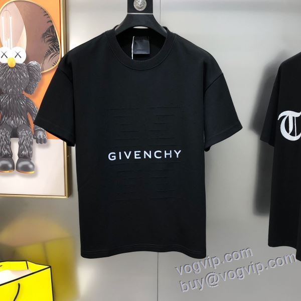 個性的なデザ ジバンシィ ブランド 偽物 通販 2025最新入荷 半袖Tシャツ 3色可選