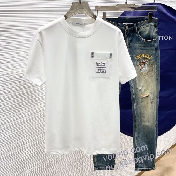 2025最新入荷 半袖Tシャツ 2色可選 ジバンシィ 偽物ブランド 着心地抜群