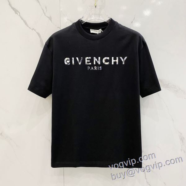 超目玉 ジバンシィ GIVENCHY ブランドスーパーコピー 2025お買い得新品 半袖Tシャツ 2色可選