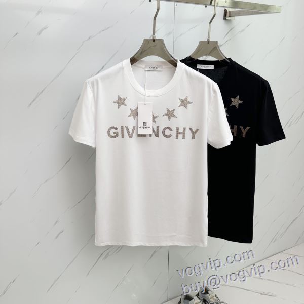 ジバンシィ GIVENCHY デザイン性の高い 半袖Tシャツ 2色可選 VOGブランドスーパーコピー 2025お買い得新品