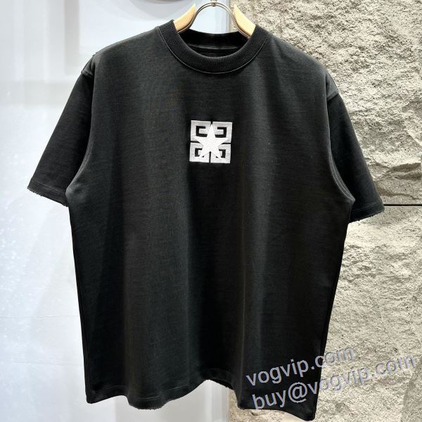 大好評 半袖Tシャツ 2色可選 ジバンシィ GIVENCHY 2025お買い得新品 ブランドコピー代引き専門店
