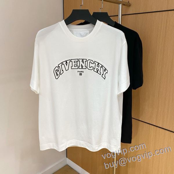 2025驚きの破格値品質保証 半袖Tシャツ 2色可選 ジバンシィ ブランドコピー 芸能人に愛用者続出