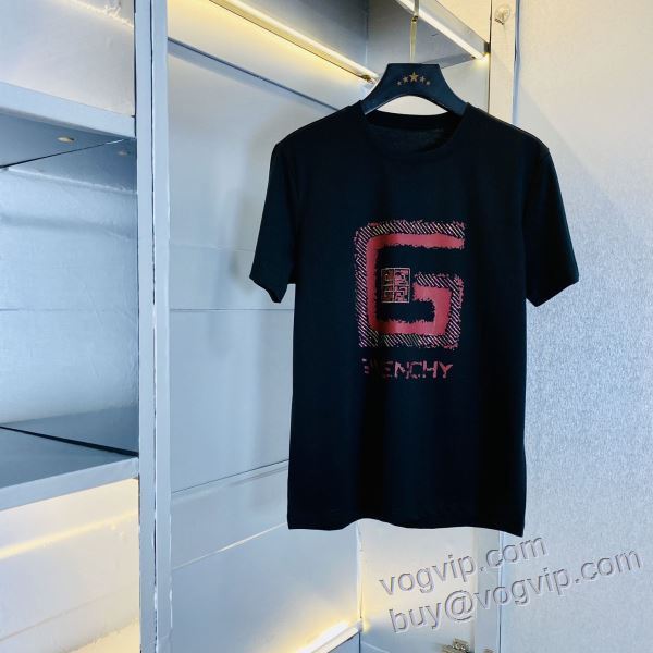 抜群な楽チン感ある大定番 ジバンシィ コピー ブランド 半袖Tシャツ 3色可選 2025品質保証安い