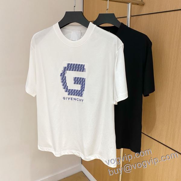 セレブ愛用の超人気商品 ジバンシィ スーパーコピー 激安 2025期限限定 半袖Tシャツ 2色可選