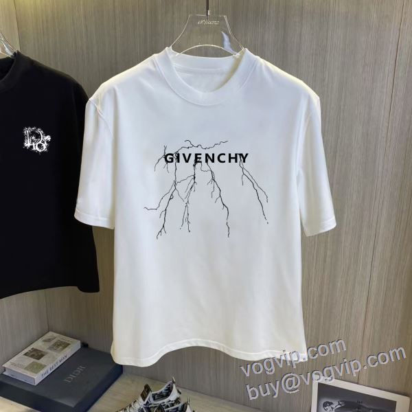 ジバンシィ 2025人気セール安い 半袖Tシャツ 2色可選 GIVENCHY ブランドコピー 洗練を十分に演出する