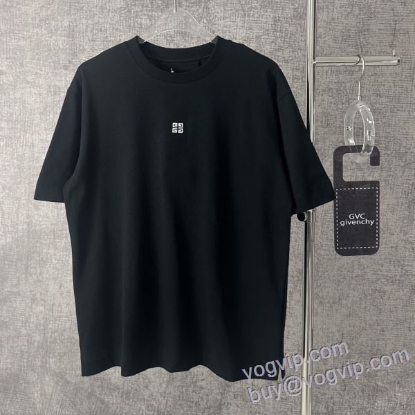 完成度の高い逸品 ジバンシィ GIVENCHY コピー ブランド 半袖Tシャツ 4色可選 2025人気新作