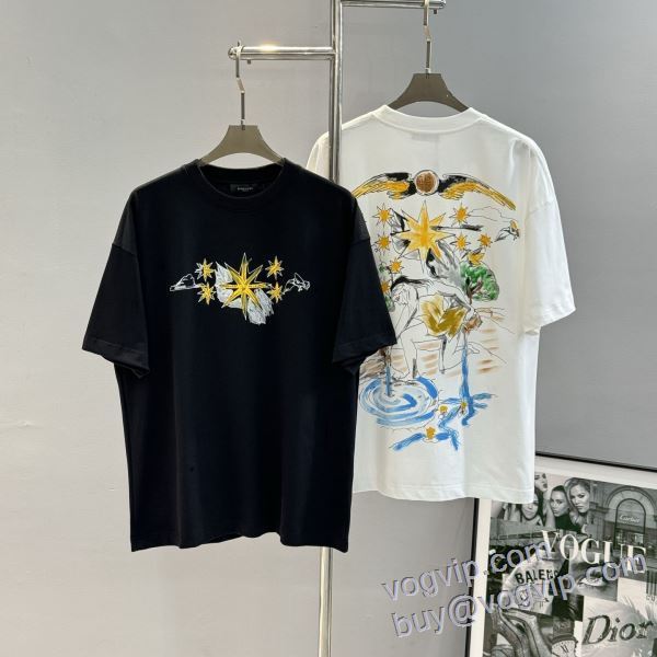 2025限定セール100%新品 VOGブランドスーパーコピー ジバンシィ GIVENCHY 半袖Tシャツ 2色可選 柔らかな質感
