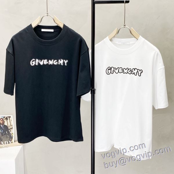 注目のアイテム ブランドコピー代引き専門店 2025限定セール100%新品 半袖Tシャツ 2色可選 ジバンシィ GIVENCHY