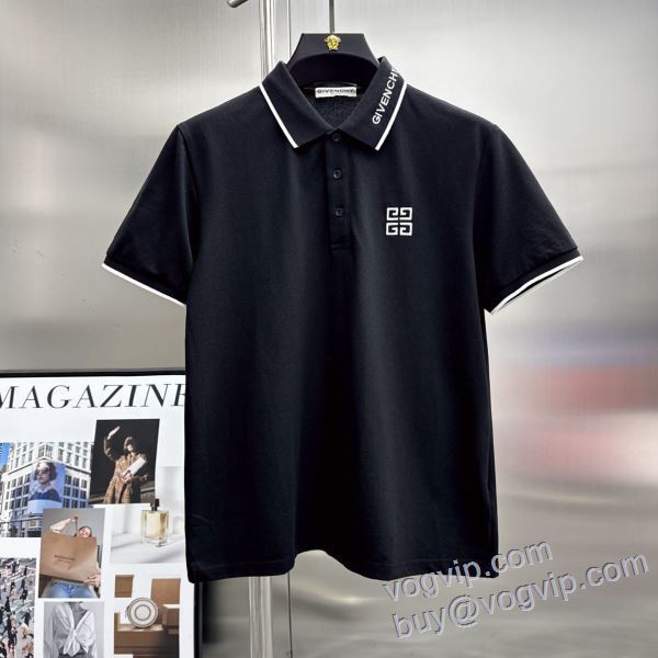 vogブランド コピー 優良店 2025最安値人気 半袖ポロシャツ 2色可選 ジバンシィ GIVENCHY 限量販売