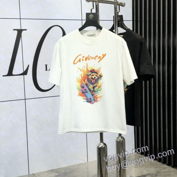 抜群の雰囲気が作れる! 最大級ブランドコピー通販優良店 ジバンシィ GIVENCHY 半袖Tシャツ 2色可選 2025HOT本物保証
