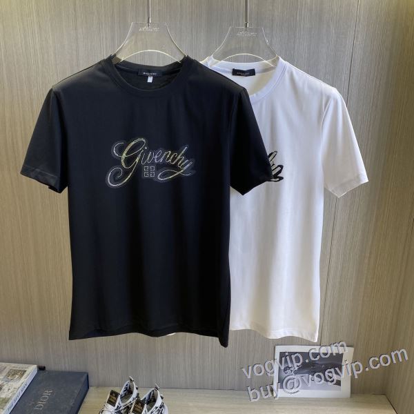 ★安心★追跡付 ジバンシィ スーパーコピー 半袖Tシャツ 2色可選 2025爆買い定番人気