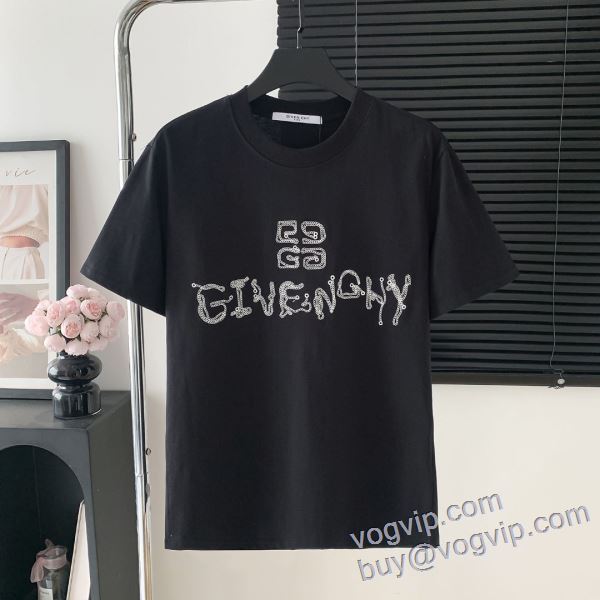 半袖Tシャツ お買得 ジバンシィ GIVENCHY スーパーコピー 2025超激得高品質 2色可選