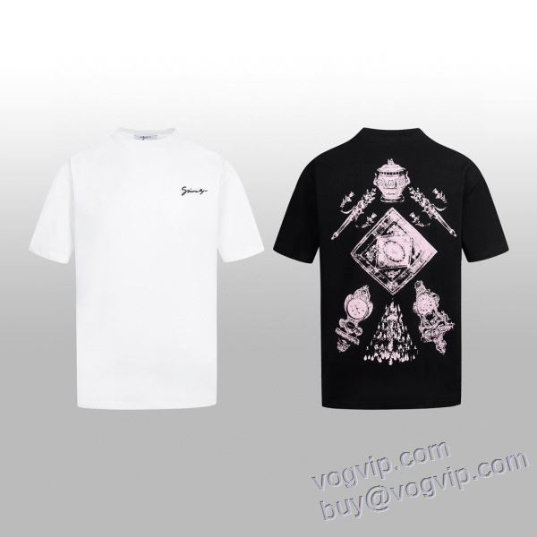 モデル大絶賛? ジバンシィ GIVENCHY 半袖Tシャツ スーパーコピー 2色可選 2025人気定番安い