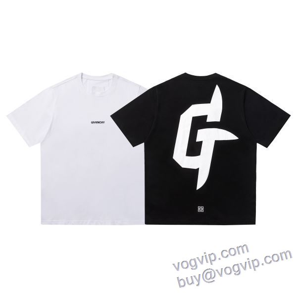 ブランドコピー 大人気再登場 ジバンシィ GIVENCHY 半袖Tシャツ 2色可選 2025数量限定格安