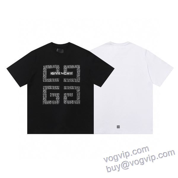 スーパーコピー 2025数量限定格安 ジバンシィ GIVENCHY 半袖Tシャツ 2色可選 目玉商品