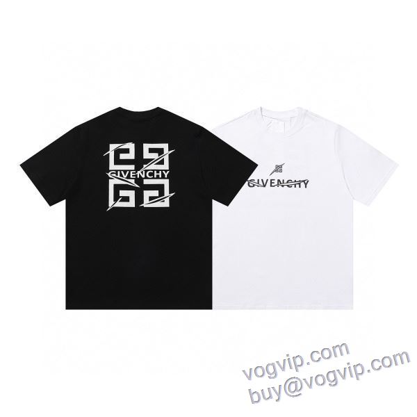コピーブランド ジバンシィ GIVENCHY 2025春夏 半袖Tシャツ 2色可選 肌触りの気持ちい?
