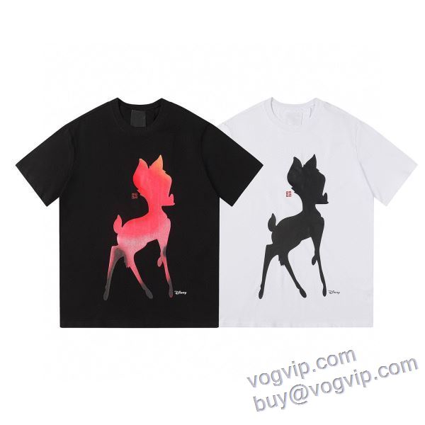 2025春夏 偽物ブランド ジバンシィ GIVENCHY 半袖Tシャツ 2色可選 セレブ風