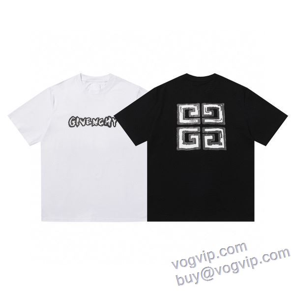 2025お得格安 ブランドコピー ジバンシィ GIVENCHY 【人気ブログ掲載】 半袖Tシャツ 2色可選