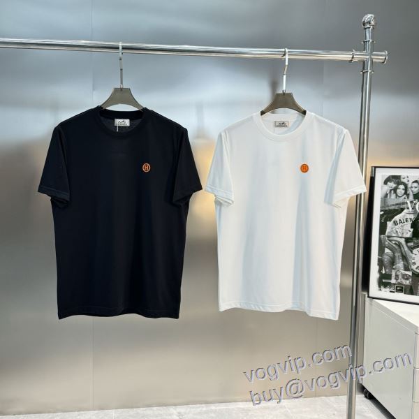 エルメス ブランドコピー 2025年モデル入荷 半袖Tシャツ 2色可選 2年以上連続１位獲得