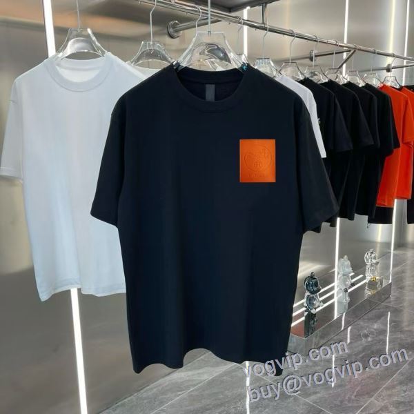 高品質なスーパーコピー商品 2025 半袖Tシャツ 2色可選 エルメス HERMES TOPセラー賞受賞！