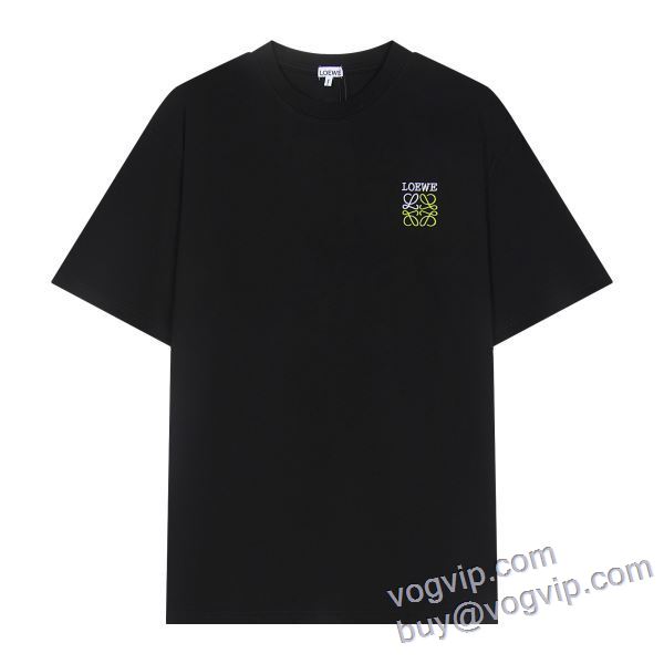 2025年モデル入荷 ロエベ スーパーコピー 海外限定ライン 半袖Tシャツ 2色可選