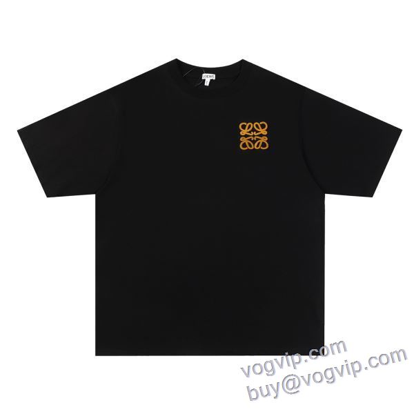 2025驚きの破格値安い ロエベ スーパーコピー 圧倒的な高級感 半袖Tシャツ 2色可選
