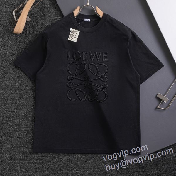 2025割引セール ロエベ LOEWE コピー ブランド 半袖Tシャツ 2色可選 完売品！