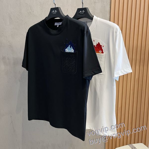 2025驚きの破格値大得価 ロエベ LOEWE 半袖Tシャツ スーパーコピー 2色可選 高級感溢れるデザイン