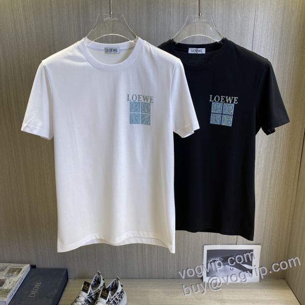 上質 大人気！ 半袖Tシャツ ロエベ LOEWE 2025驚きの破格値大得価 コピー 2色可選
