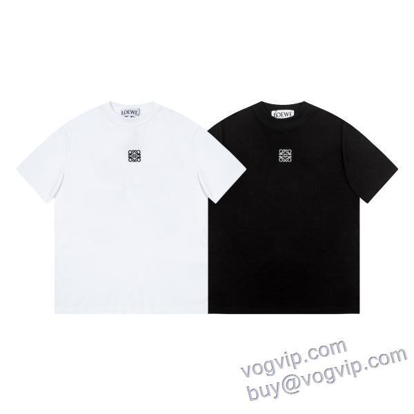 半袖Tシャツ ロエベ LOEWE 2025品質保証大人気 コピーブランド 2色可選 スタイルアップ効果