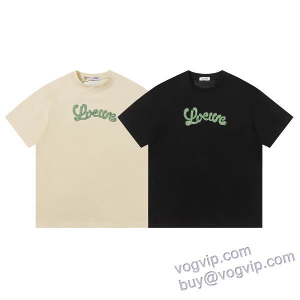 大好評? ロエベ LOEWE 半袖Tシャツ 2色可選 スーパーコピー 2025品質保証