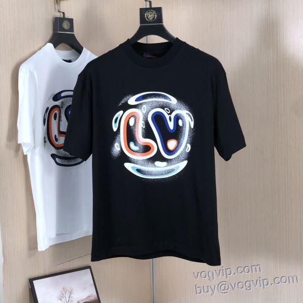 ルイ ヴィトン 2025最新入荷 半袖Tシャツ 2色可選 LOUIS VUITTON コピー ブランド 上品上質
