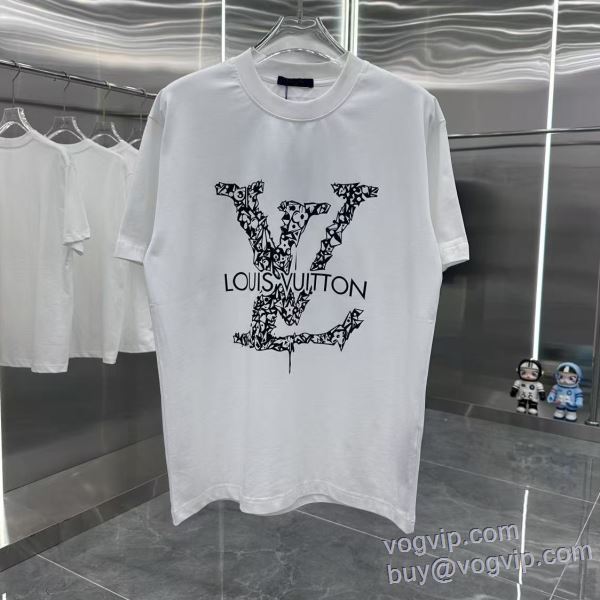 早くも完売している ルイ ヴィトン コピーブランド 2025超激得低価 半袖Tシャツ 3色可選