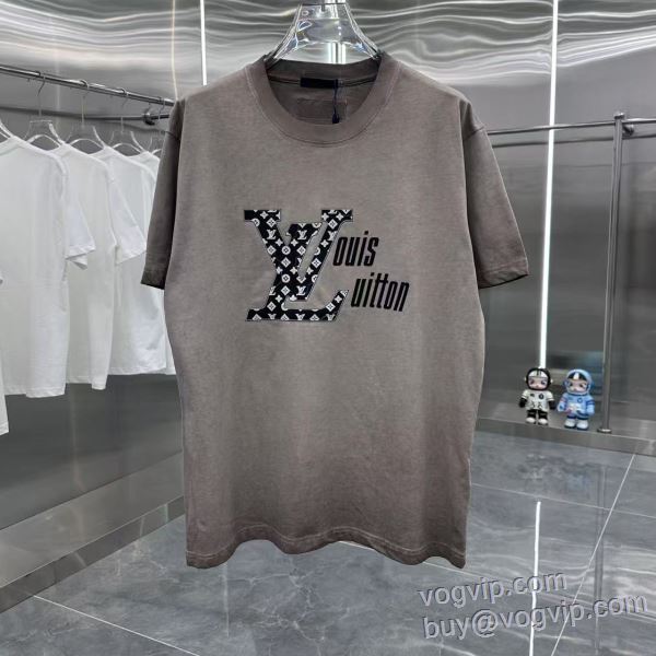 LOUIS VUITTON スーパーコピー 2025超激得格安 ルイ ヴィトン 半袖Tシャツ 3色可選 シックスタイルに活躍