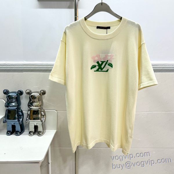 LOUIS VUITTON スーパーコピー 激安 2025春夏新作 ルイ ヴィトン 半袖Tシャツ 抜群な楽チン感ある大定番