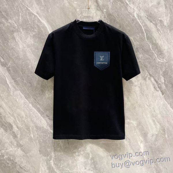 もっとも高い人気を誇る ルイ ヴィトン LOUIS VUITTON スーパーコピー 半袖Tシャツ 2色可選 2025割引セール