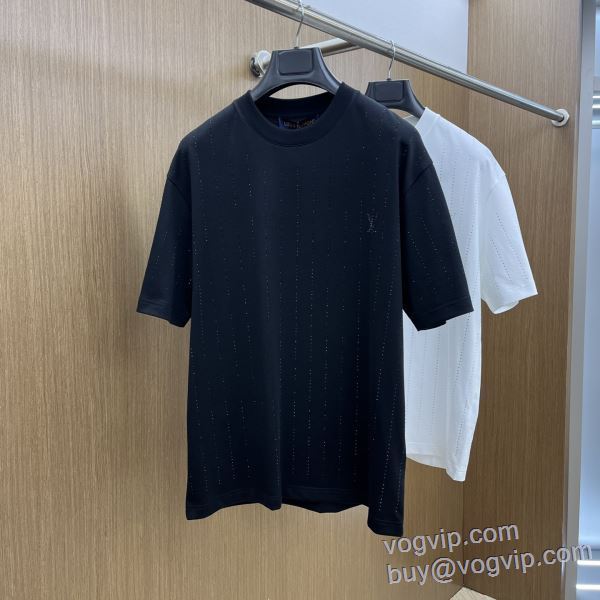 2025激安大特価安い スーパーコピー n級品 ルイ ヴィトン LOUIS VUITTON 半袖Tシャツ 2色可選 定番のアイテム