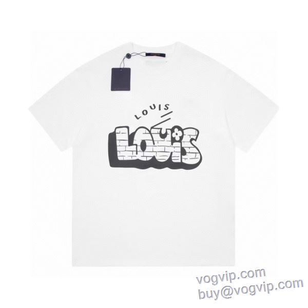TOPセラー賞受賞！ ルイ ヴィトン LOUIS VUITTON スーパーコピー 激安 半袖Tシャツ 2色可選 2025数量限定低価