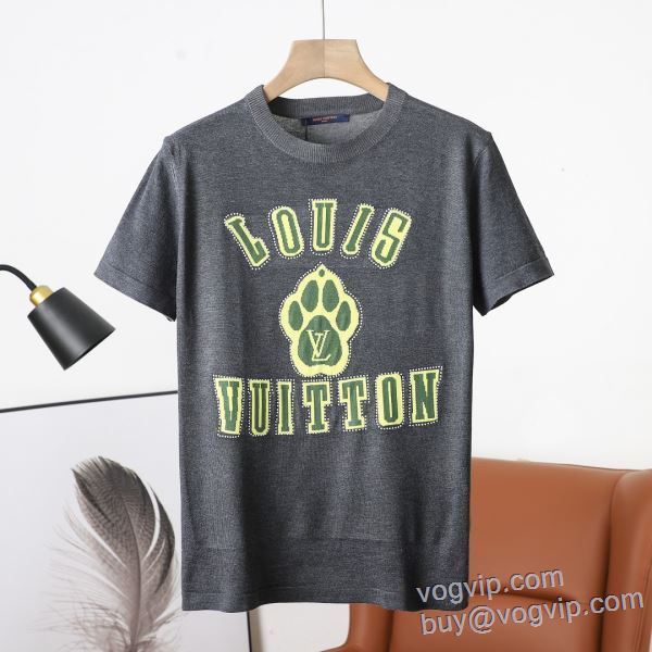 高品質 ルイ ヴィトン LOUIS VUITTON 半袖Tシャツ コピー 2025新商品！