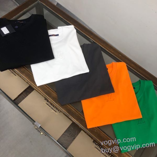 スーパーコピー 2025最新入荷 半袖Tシャツ 5色可選 ルイ ヴィトン LOUIS VUITTON 個性派