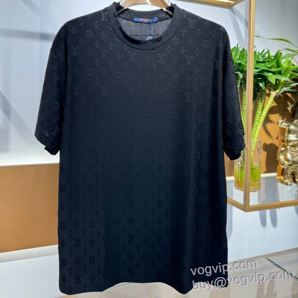 絶対オススメ? 半袖Tシャツ ルイ ヴィトン スーパーコピー 激安 2025HOTお買い得 2色可選