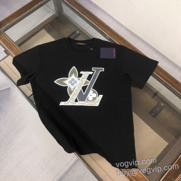 美品！ ルイ ヴィトン LOUIS VUITTON スーパーコピー n級品 2025爆買いセール 半袖Tシャツ 2色可選