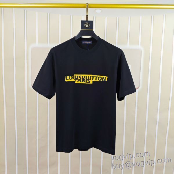 ★安心★追跡付 ルイ ヴィトン スーパーコピー 2025超激得高品質 半袖Tシャツ 2色可選